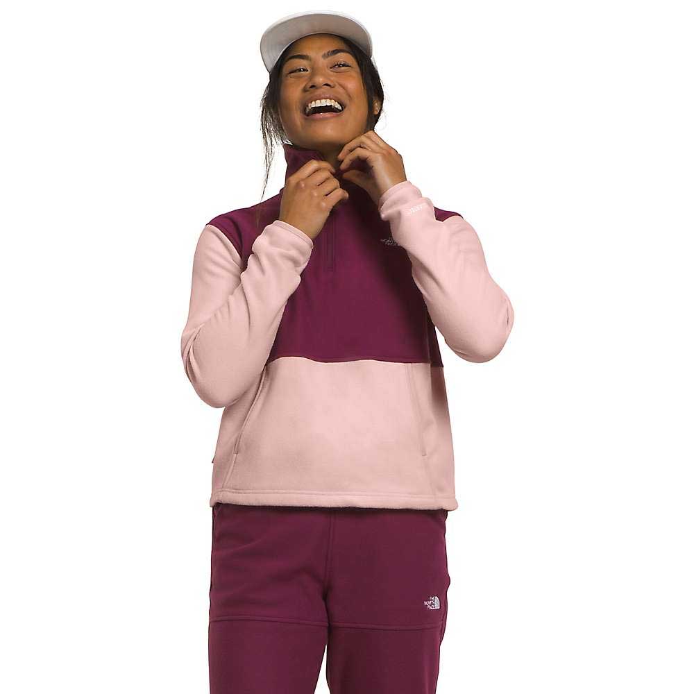 The North Face Womens Alpine Polartec 100 1/4 Zip Cowl Top