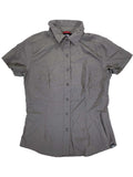 Womens Woven Short Sleeve Shirt