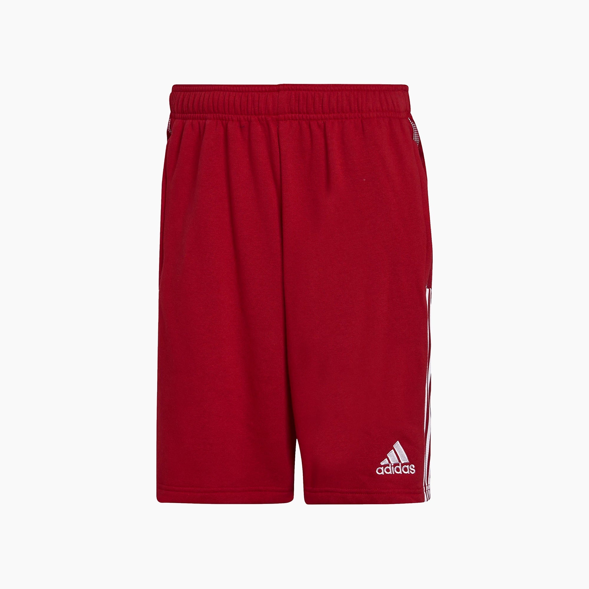 adidas Men's TIRO 21 SWEAT SHORTS Red/White