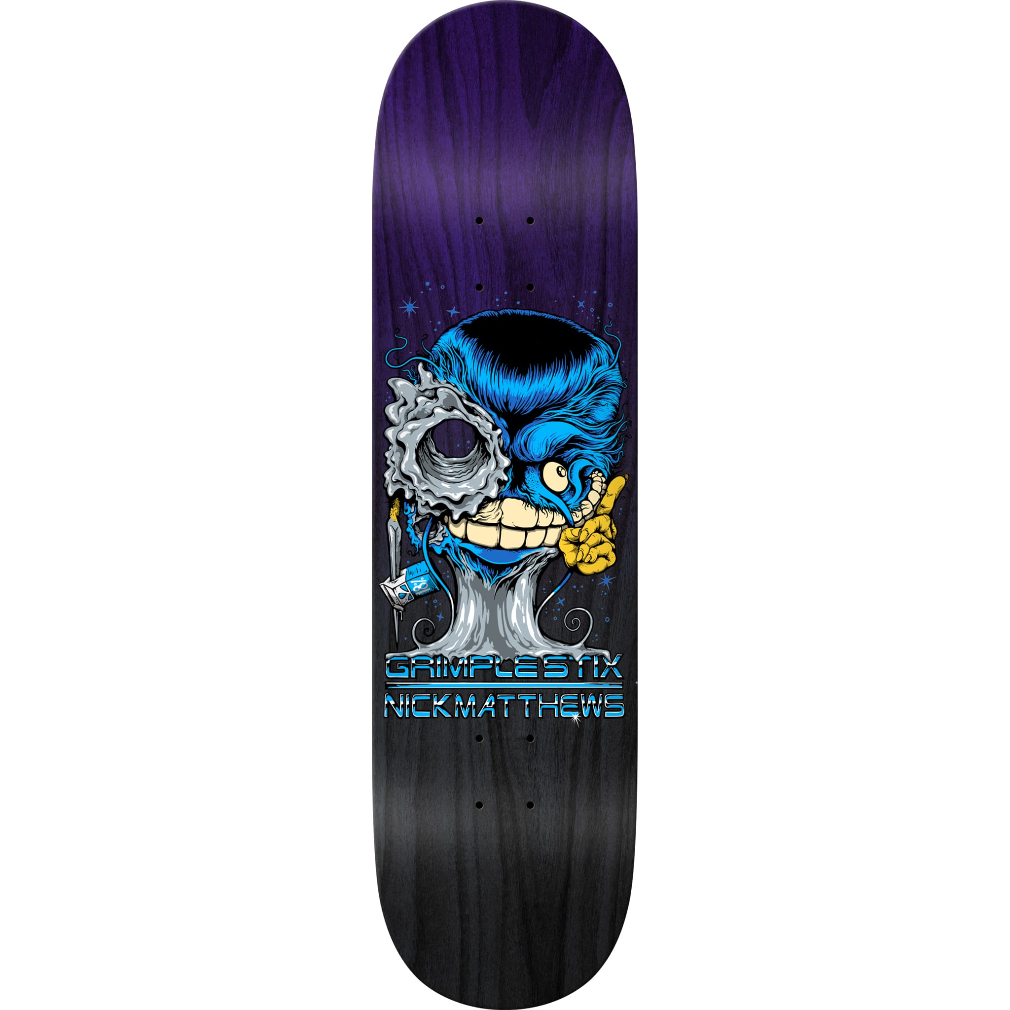 Anti Hero Grimplestix Matthews Grimplenator Skateboard Deck 8.5"