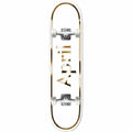 April OG Logo Golden White Skateboard Complete 8"