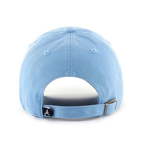 Atlanta Braves MLB 47 Brand Men's Light Blue Vintage Clean Up Adjustable Hat