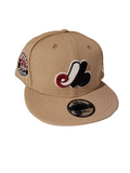 Montreal Expos MLB New Era Men's Beige 9Fifty Cooperstown 1982 All Star Game Snapback