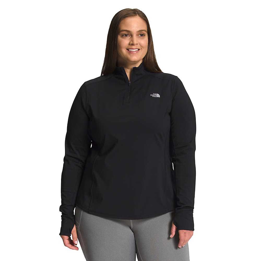 The North Face Womens Plus Winter Warm Essential 1/4 Zip Top
