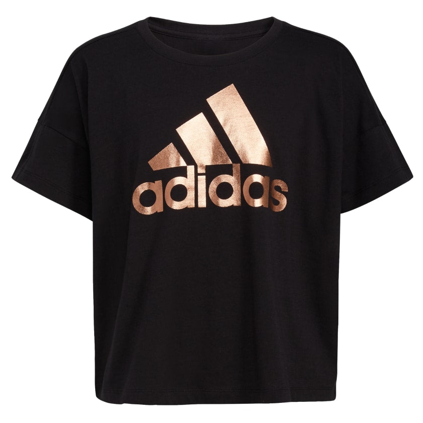 Kids' adidas Short Sleeve Loose Box Tee (Extended Size)