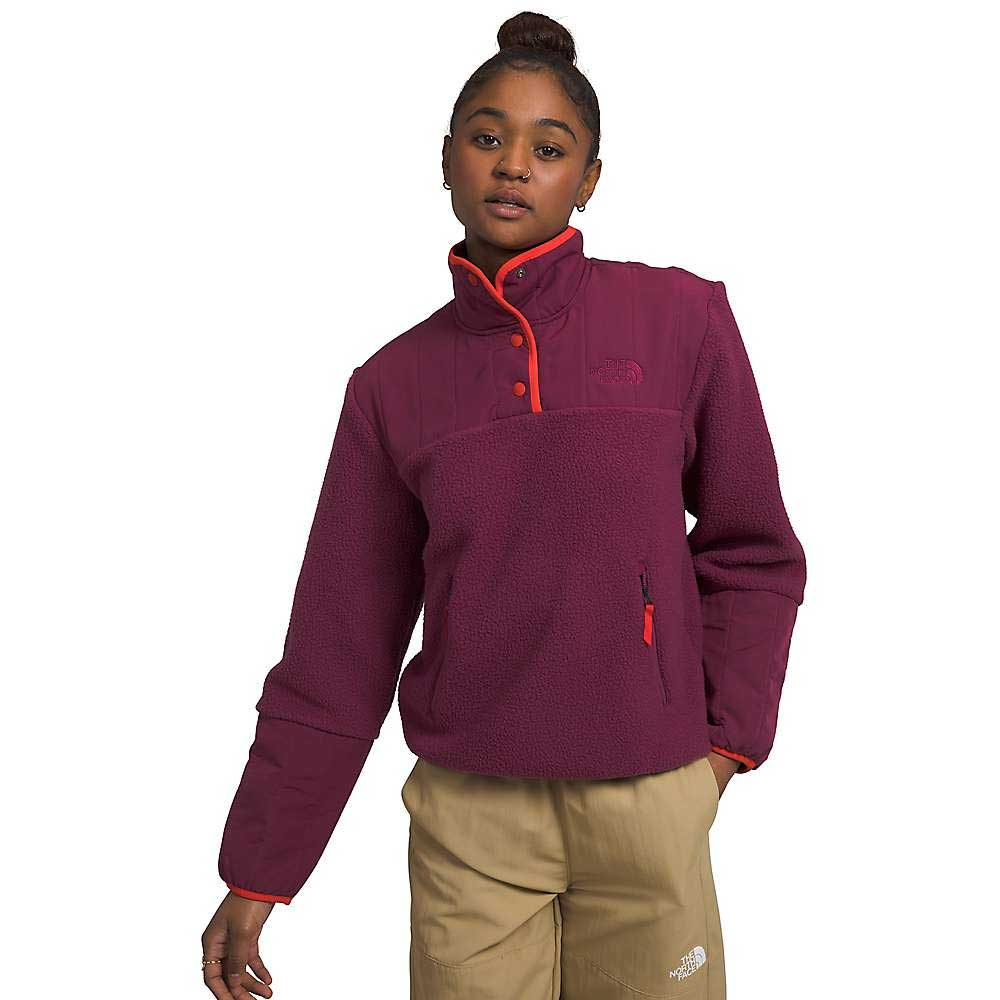 The North Face Womens Cragmont Fleece 1/4 Snap Top