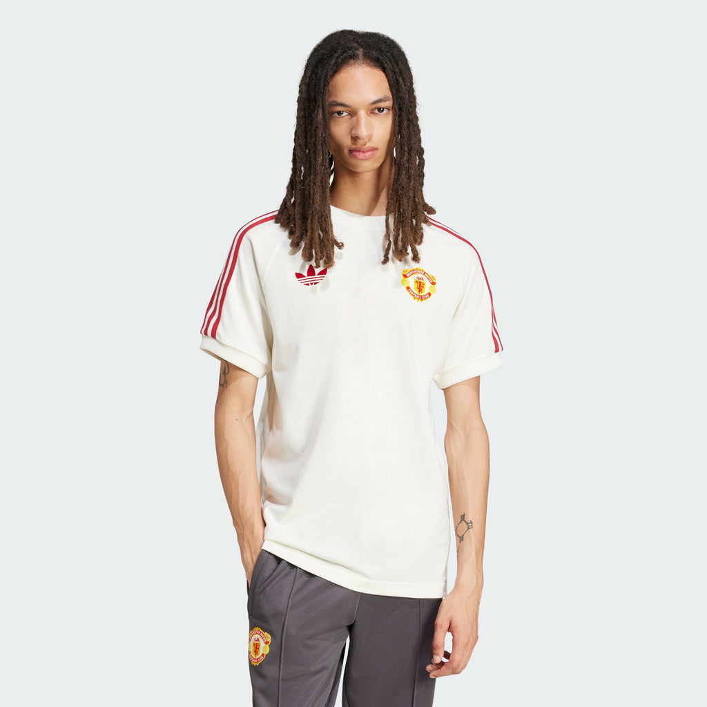 Men's adidas Manchester United Adicolor Classics 3-Stripes Tee