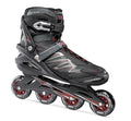 Roces Big ZYX Inline Skates Complete - Black/Crimson Red
