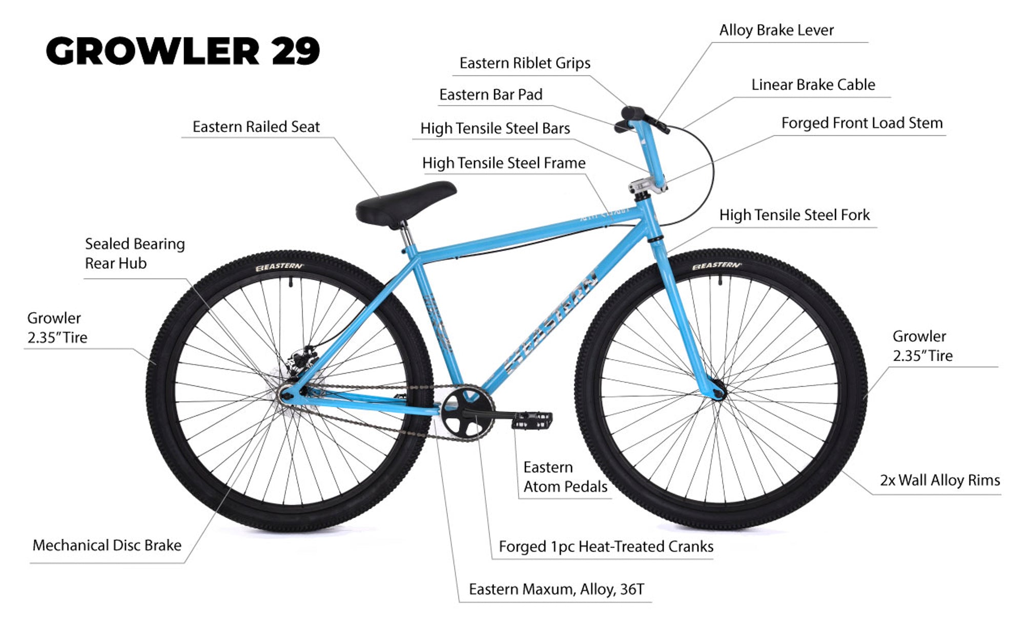 Eastern Bikes Growler 29" Bike