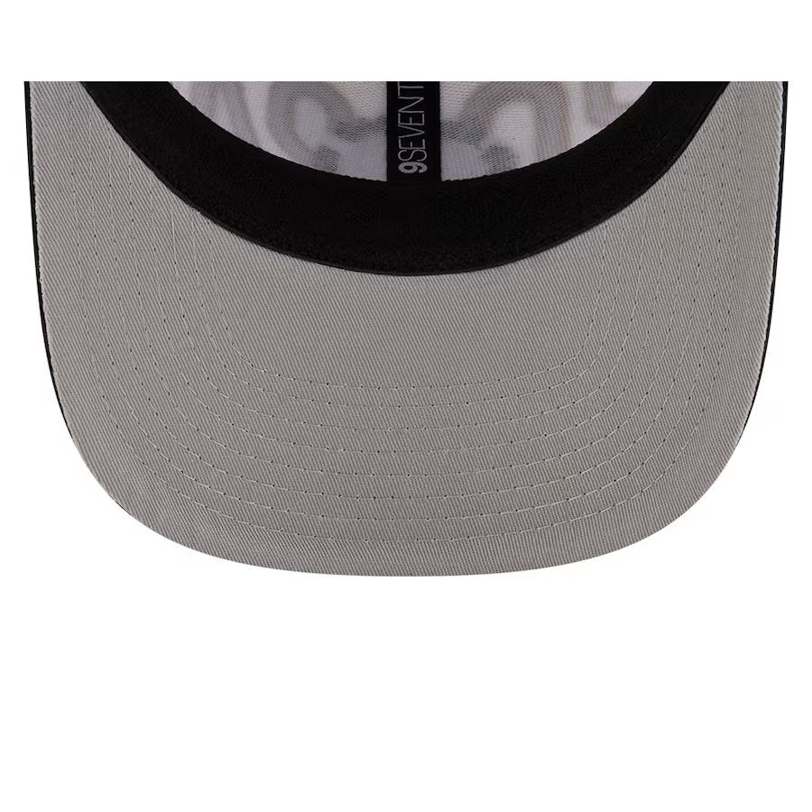Los Angeles Dodgers MLB New Era Men's White/Black 9Seventy 2024 World Series Champions Locker Room Snapback