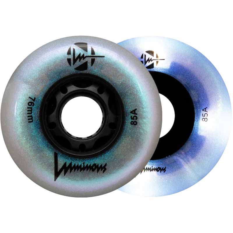 Luminous LED 76mm/85A Wheels (Pack of 4)