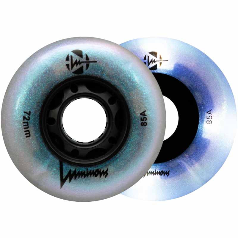 Luminous LED 72mm/85A Wheels (Pack of 4)