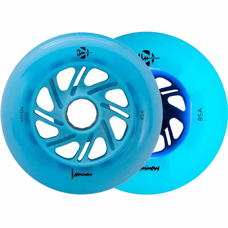 Luminous LED 110mm/85A Wheels (Pack of 3)