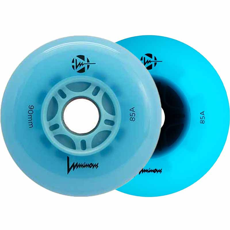 Luminous LED 90mm/85A Wheels (Pack of 4)