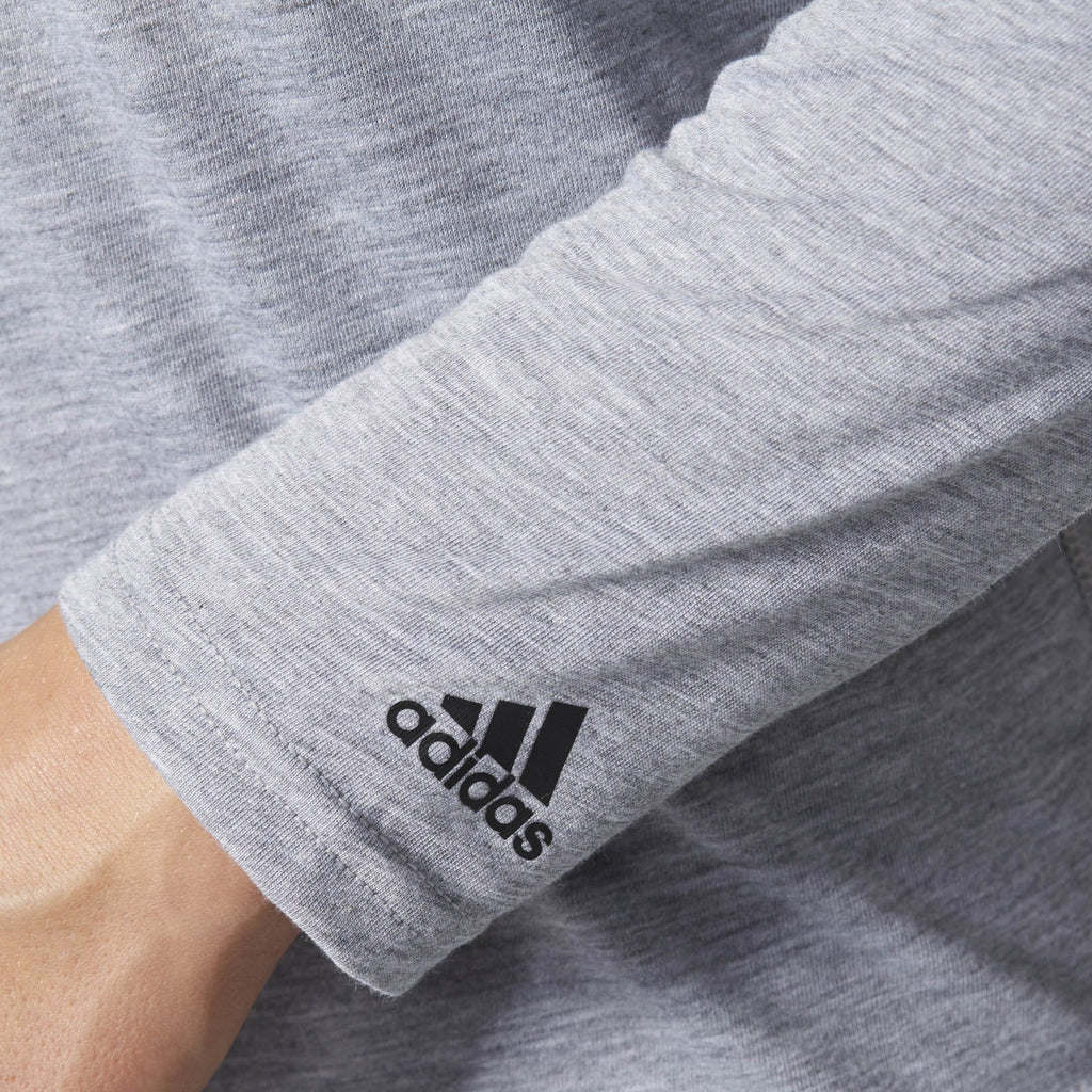 adidas Women's Ultimate Long Sleeve Training Tee - Grey Heather