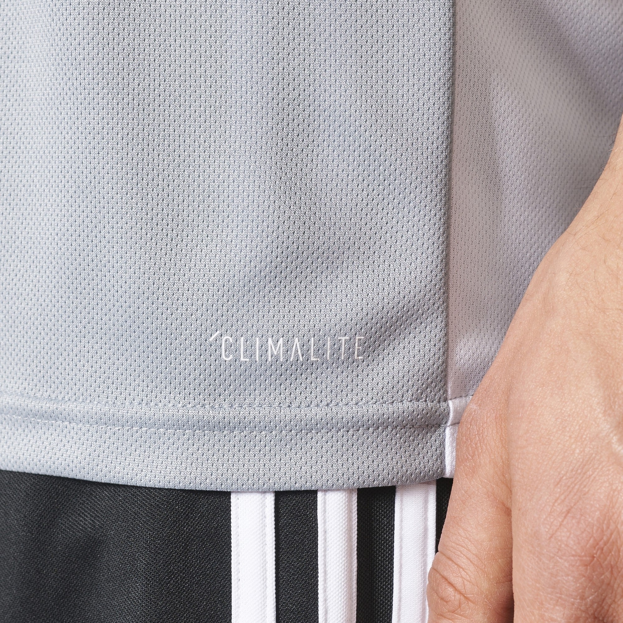 Entrada 18 Training Jersey Silver Men's