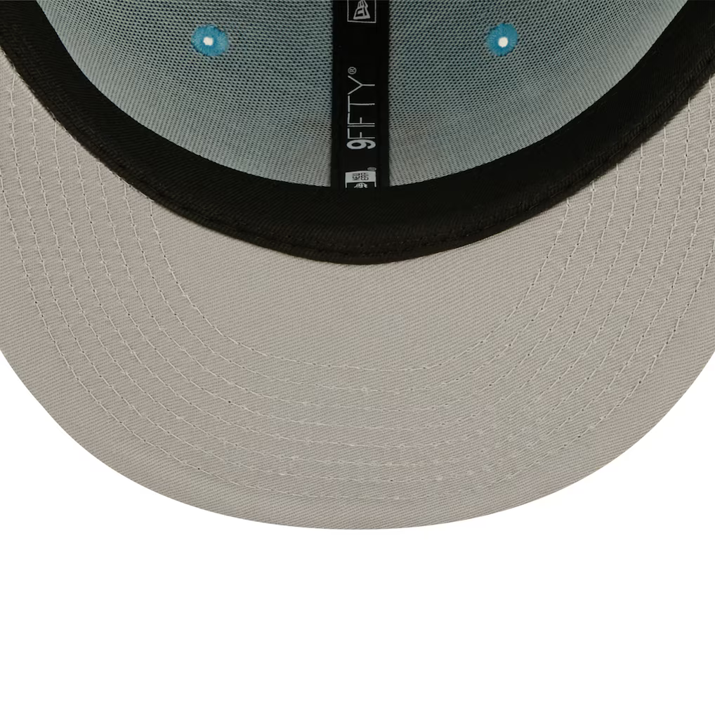 New Era Boston Red Sox 2-Tone Color Pack 9FIFTY Snapback Hat-Light Blue/Charcoal