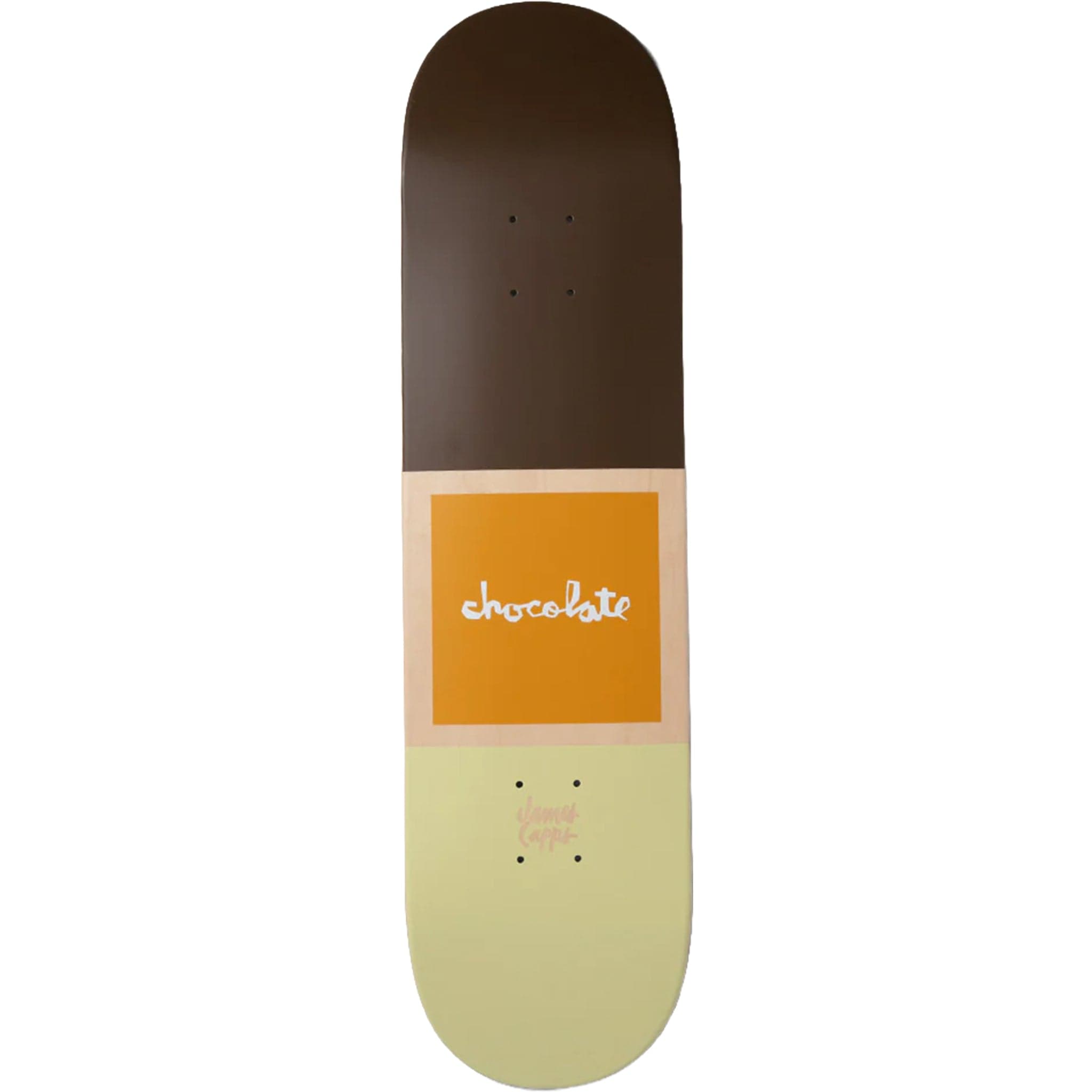 Chocolate Capps Square Skateboard Deck 8.5"