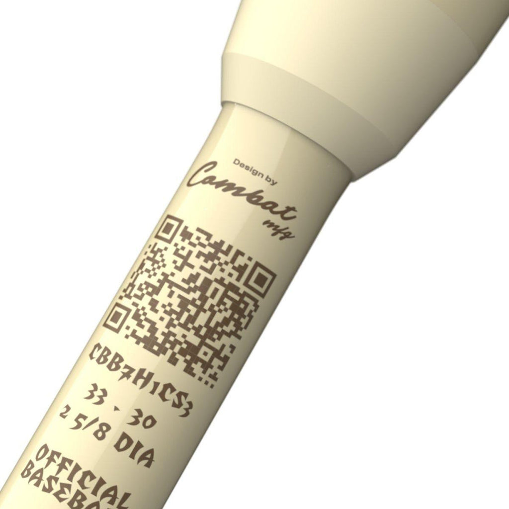 COMBAT MFG Spec H1 Coastal SND BBCOR Baseball Bat -3 | Hybrid Alloy Baseball Bat | CBB7H1CS3