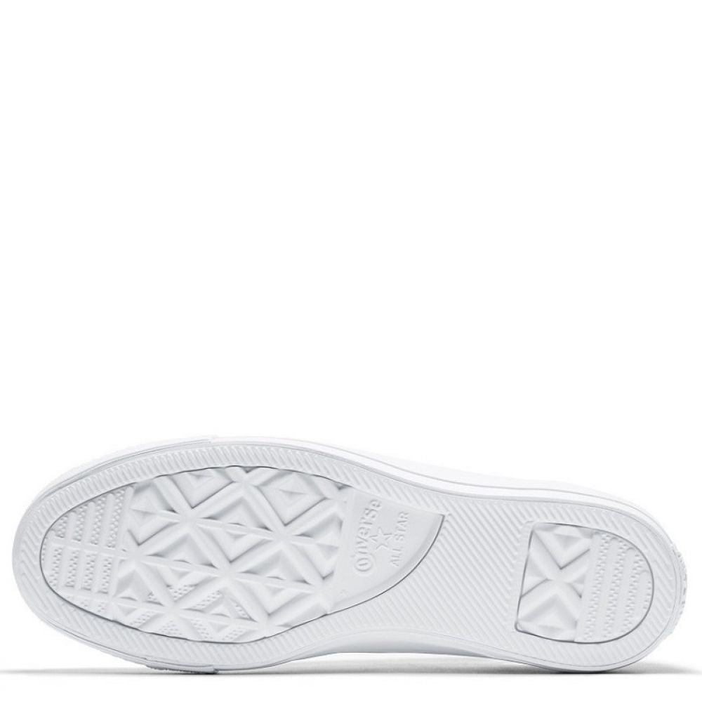 Converse Chuck Taylor All Star Mono Leather Low Top in White Monochrome