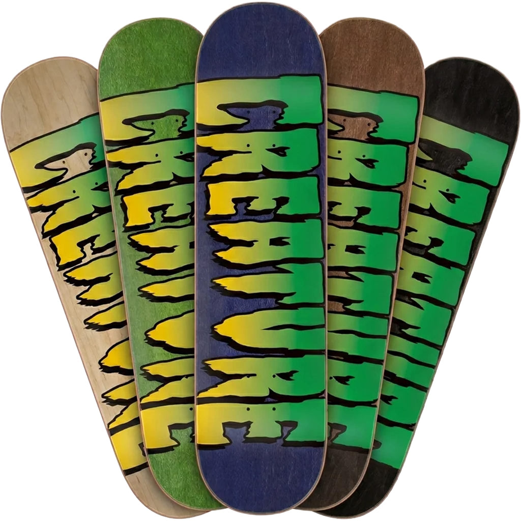 Creature Logo Stumps Skateboard Deck 8.25"