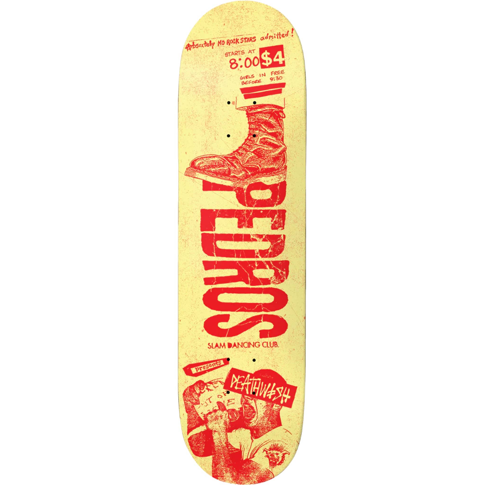 Deathwish Delfino Slam Skateboard Deck 8.5"