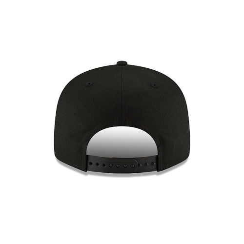 Cincinnati Reds MLB New Era Men's Black White 9Fifty Team Color Basic Snapback