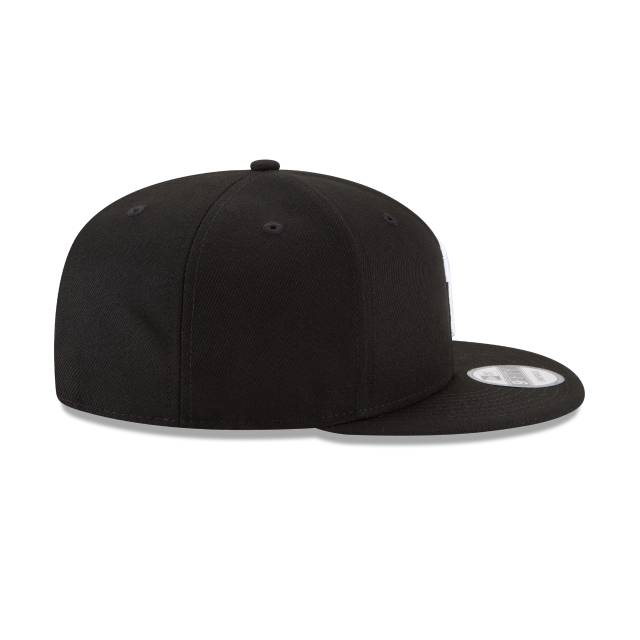 Philadelphia Phillies MLB New Era Men's Black/White 9Fifty Basic Snapback