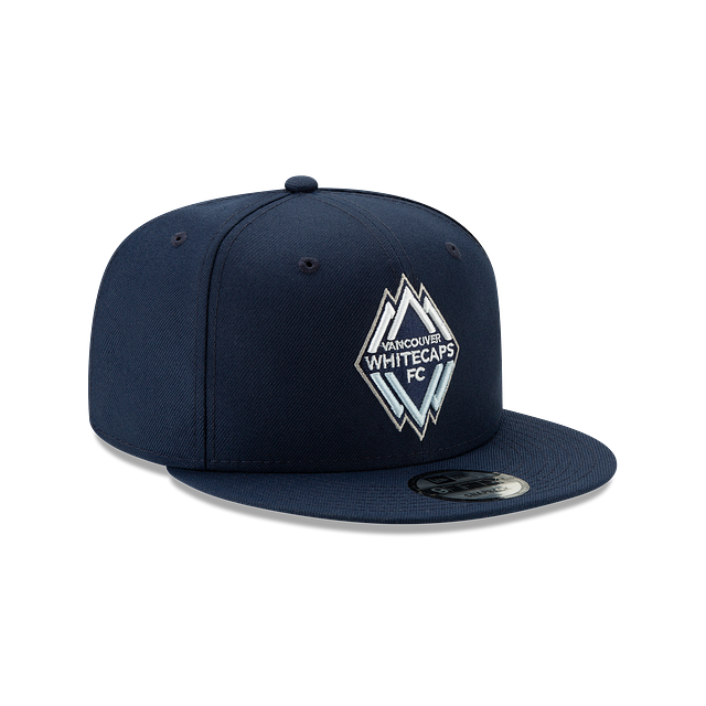 Vancouver Whitecaps  MLS New Era Men's Navy 9Fifty Team Color Basic Snapback