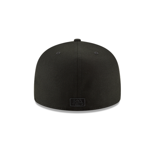 Baltimore Orioles MLB New Era Men's Black on Black 59Fifty Basic Fitted Hat