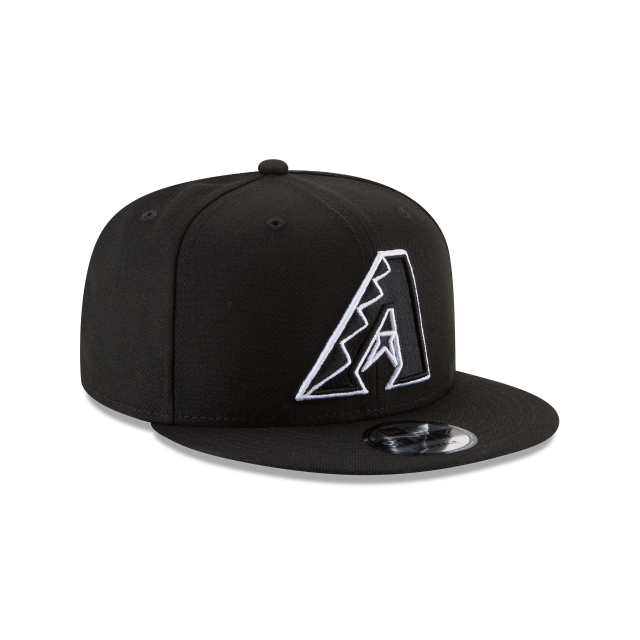 Arizona Diamondbacks MLB New Era Men's Black White 9Fifty Basic Snapback
