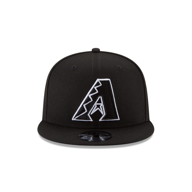 Arizona Diamondbacks MLB New Era Men's Black White 9Fifty Basic Snapback
