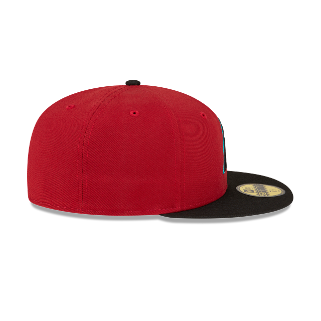 Arizona Diamondbacks MLB New Era Men's Red 59Fifty Authentic Collection 2024 Home Fitted Hat