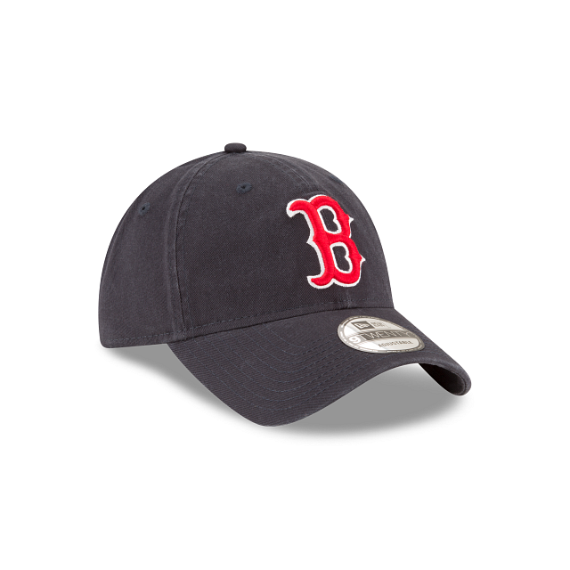 Boston Red Sox MLB New Era Men's Navy 9Twenty Core Classic Home Adjustable Hat