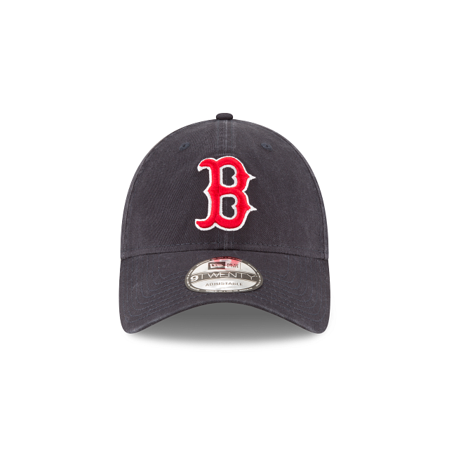 Boston Red Sox MLB New Era Men's Navy 9Twenty Core Classic Home Adjustable Hat