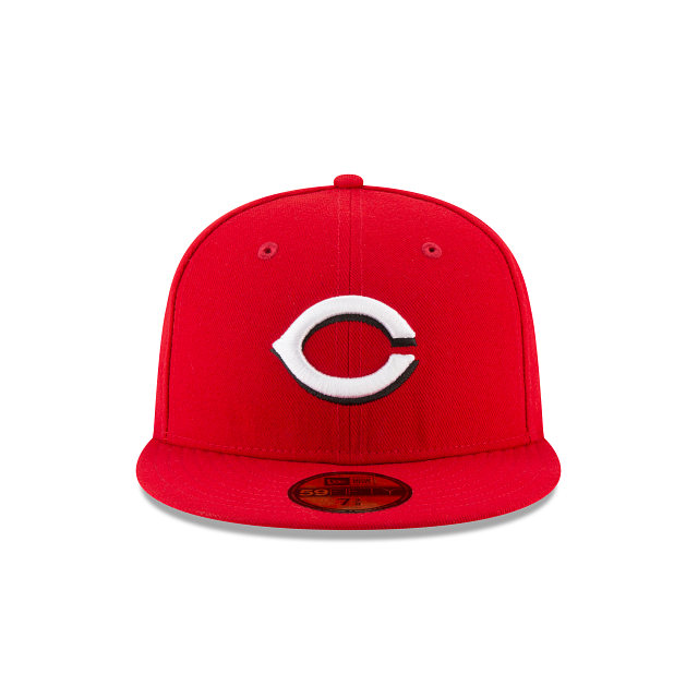 Cincinnati Reds MLB New Era Men's Red 59Fifty Authentic Collection Home 2017 Fitted Hat