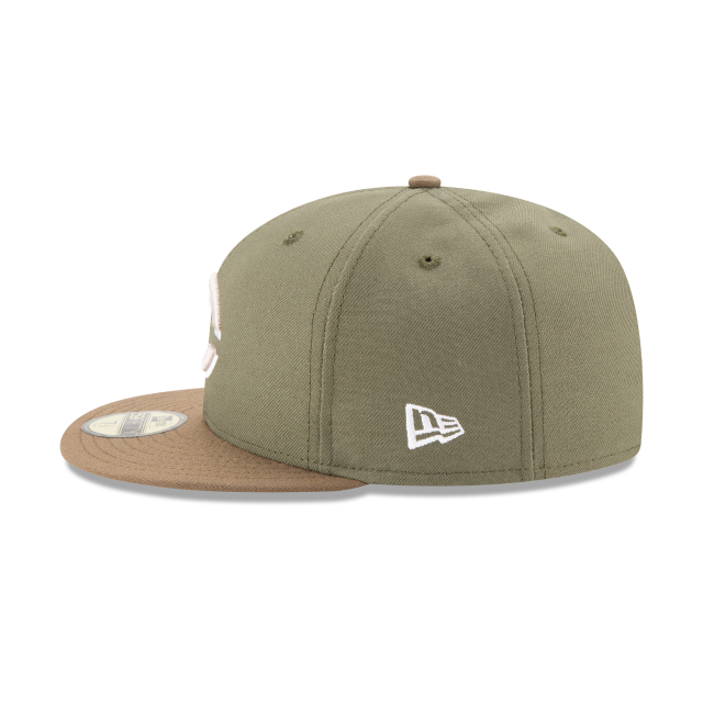 Cincinnati Reds MLB New Era Men's Olive 59Fifty Authentic Collection Alternate 2 Fitted Hat