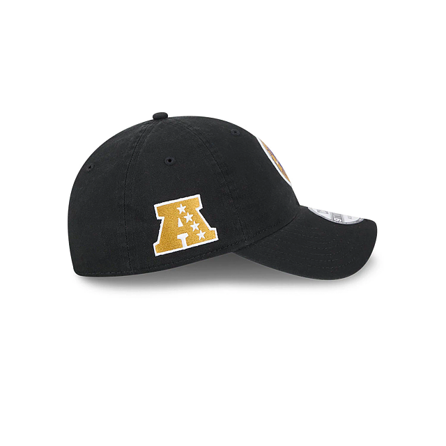 Baltimore Ravens NFL New Era Men's Black 9Twenty 2024 Sideline Adjustable Hat