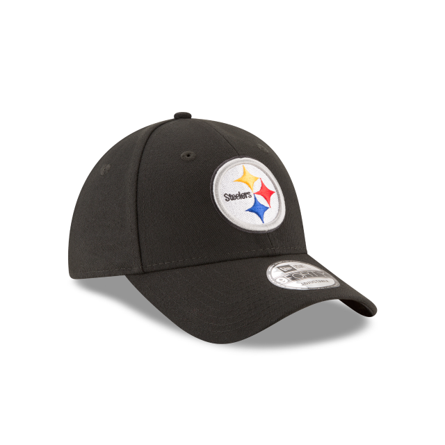 Pittsburgh Steelers NFL New Era Men's Black 9Forty The League Adjustable Hat