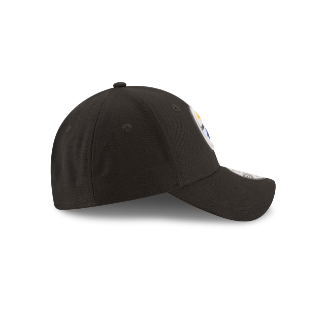 Pittsburgh Steelers NFL New Era Men's Black 9Forty The League Adjustable Hat
