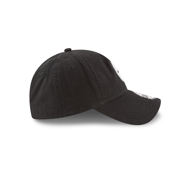 Pittsburgh Steelers NFL New Era Men's Black 9Twenty Core Classic Adjustable Hat