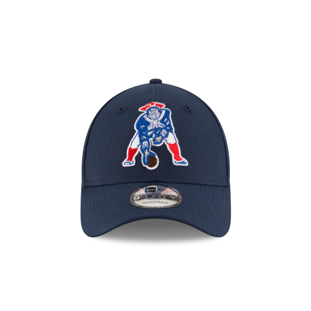 New England Patriots NFL New Era Men's 9Forty Navy Heritage The League Adjustable Hat