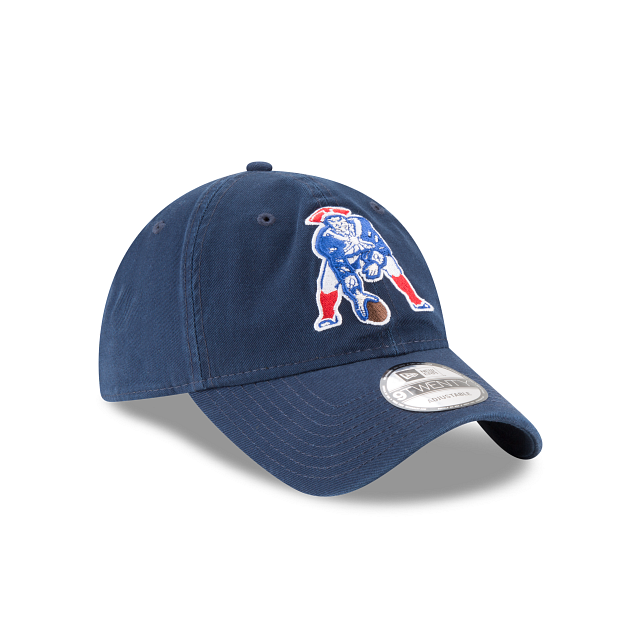 New England Patriots NFL New Era Men's Navy 9Twenty Heritage Core Classic Adjustable Hat