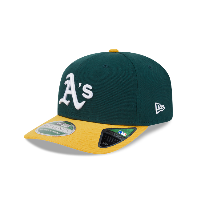 Oakland Athletics MLB New Era Men's Green/Yellow 9Seventy Player Replica Snapback