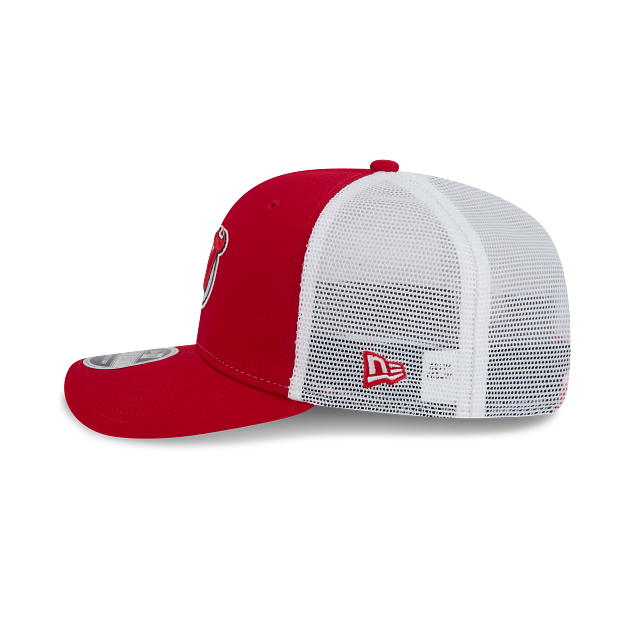 New Jersey Devils NHL New Era Men's Red 9Seventy Team Color Snapback Hat