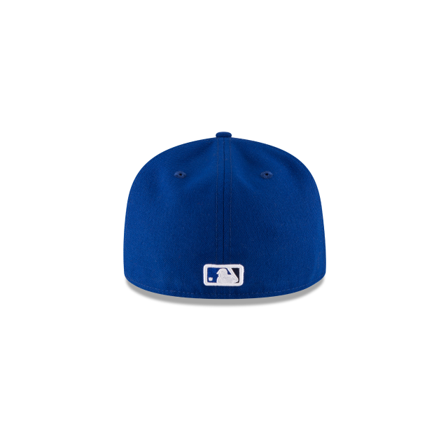 Toronto Blue Jays MLB New Era Youth White/Royal 59Fifty Authentic Collection Fitted Hat