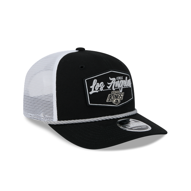 Los Angeles Kings NHL New Era Men's Black 9Seventy Cord Snapback Hat