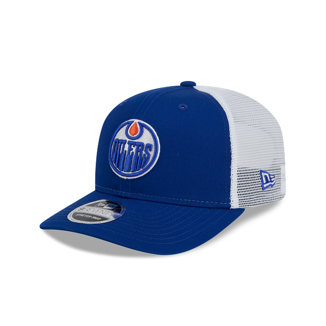 Edmonton Oilers NHL New Era Men's Royal 9Seventy Trucker Snapback Hat