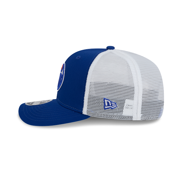 Edmonton Oilers NHL New Era Men's Royal 9Seventy Trucker Snapback Hat