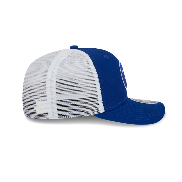 Edmonton Oilers NHL New Era Men's Royal 9Seventy Trucker Snapback Hat